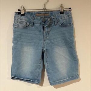 Joe’s Jeans Girls Sky Blue Denim Bermuda Shorts Size 10